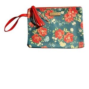Pioneer Woman Vintage Floral Cosmetic Bag